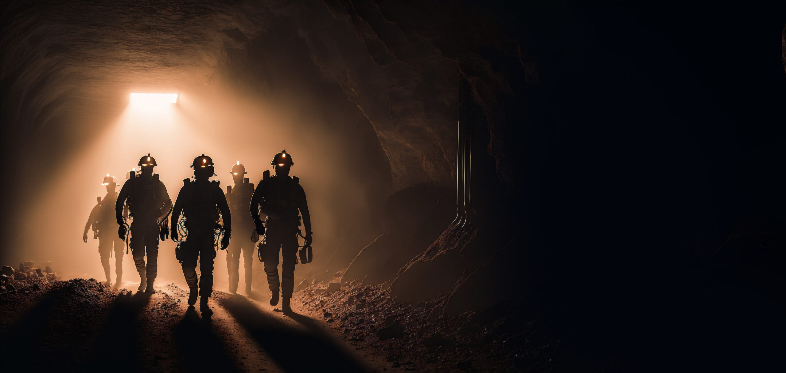 Phoka Minerals Mining team in action